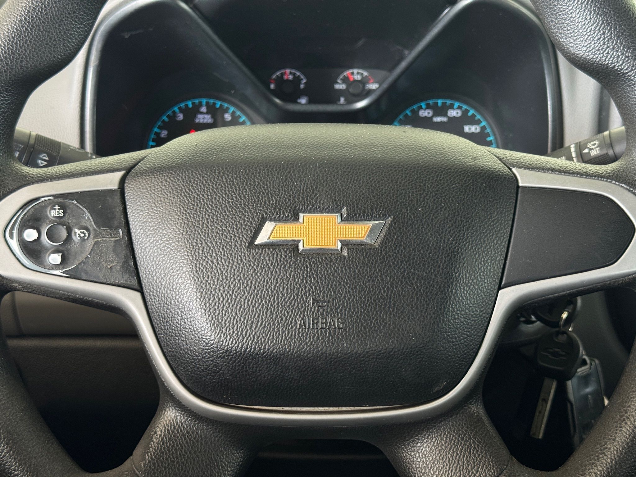 2019 Chevrolet Colorado Work Truck White at Wharton Ford