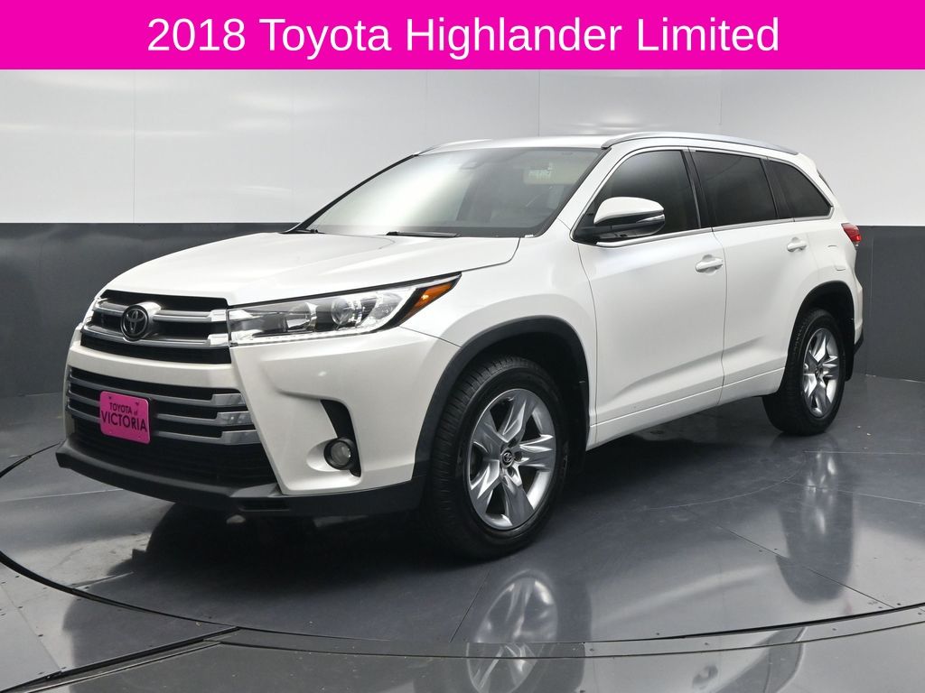 2018 Toyota Highlander Limited White at Toyota of Victoria