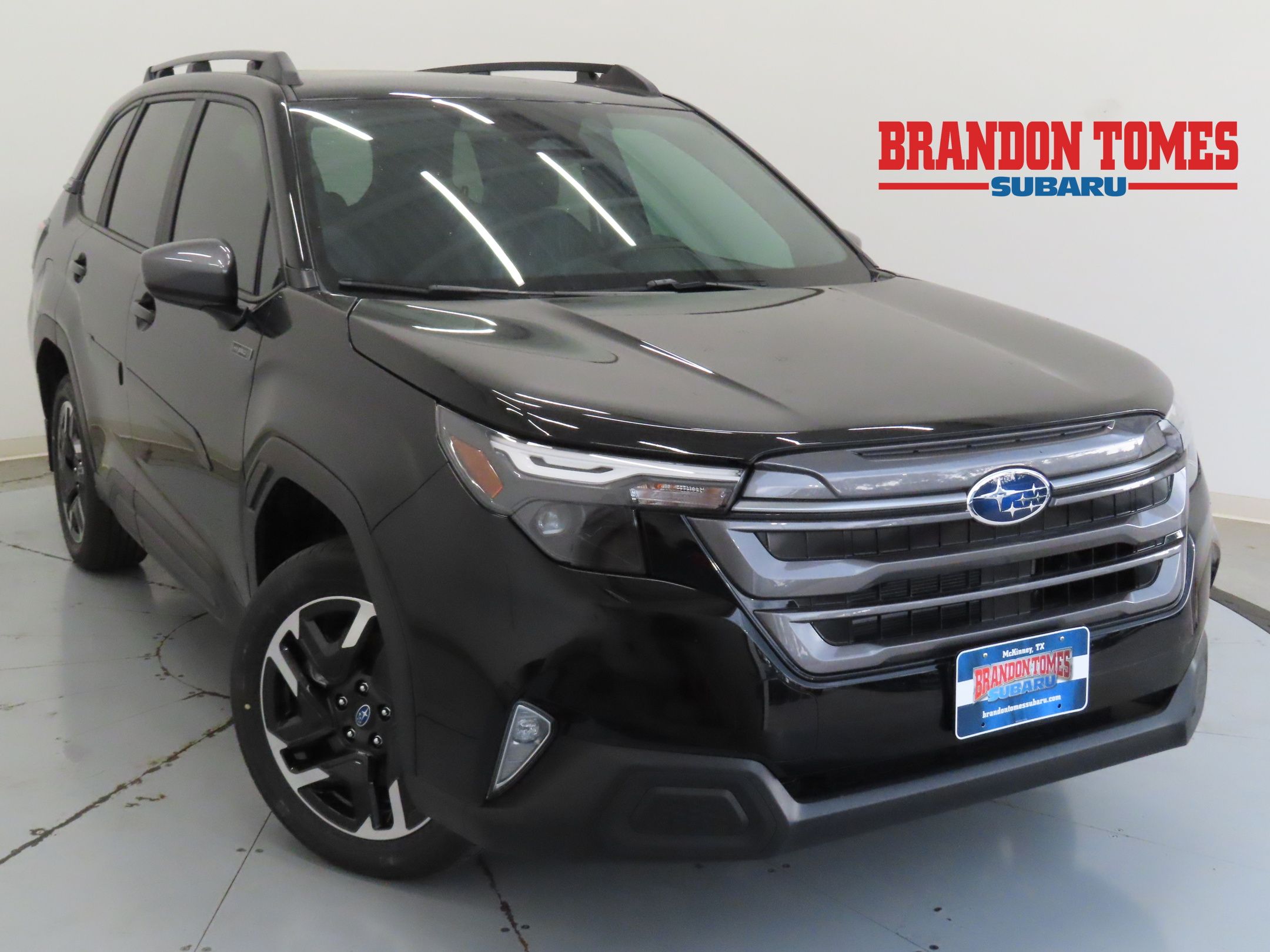 Black / Silver 2026 Subaru Forester Hybrid SUV / Crossover All-Wheel Drive Continuously Variable Transmission
