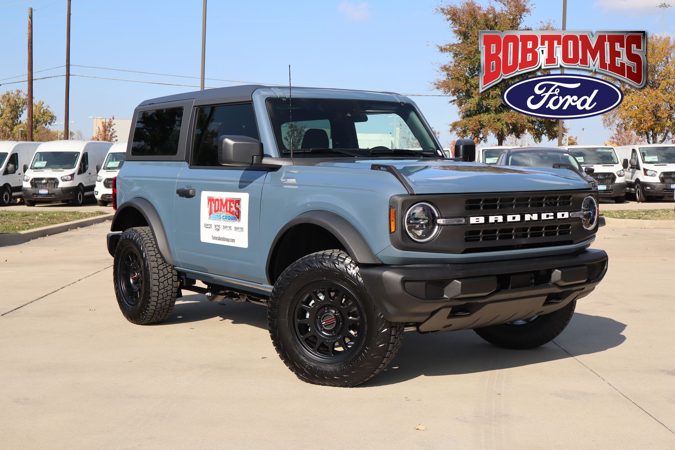 Blue (Azure Gray Metallic) 2025 Ford Bronco SUV / Crossover Four-Wheel Drive Automatic
