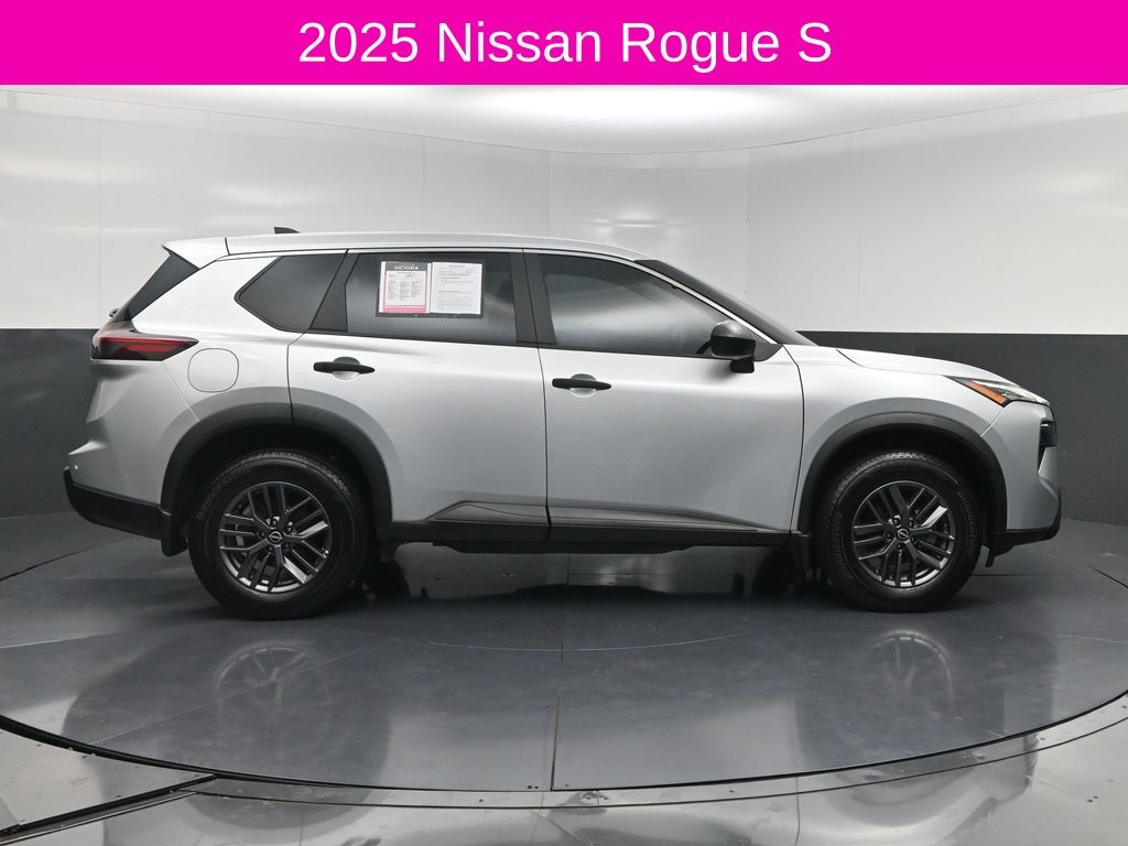 2025 Nissan Rogue S Silver at South Houston Nissan