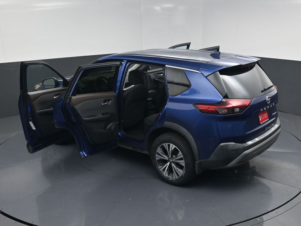 2021 Nissan Rogue SV Blue at Wharton Ford
