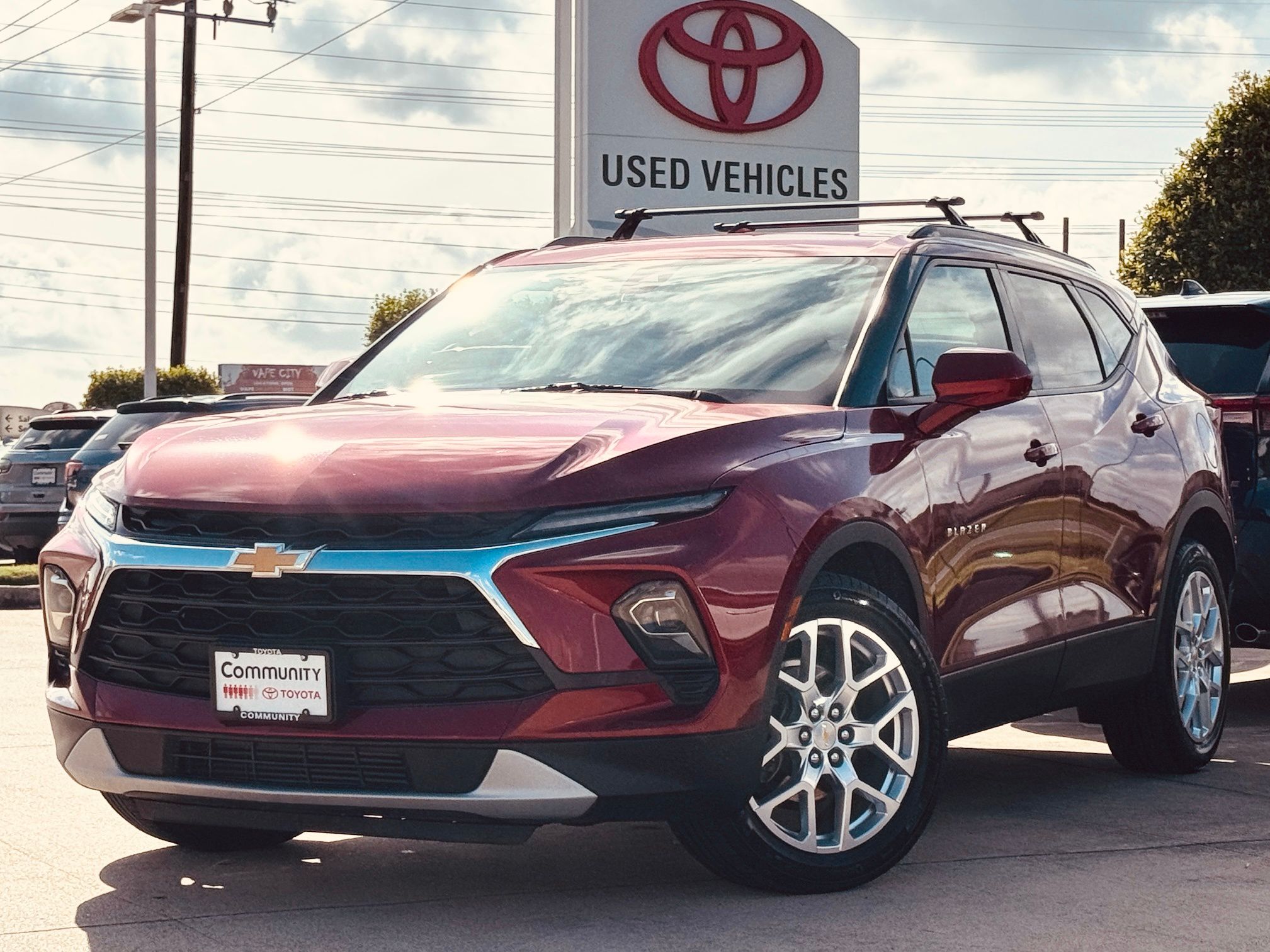 2024 Chevrolet Blazer LT Red at DeMontrond Gulf Freeway