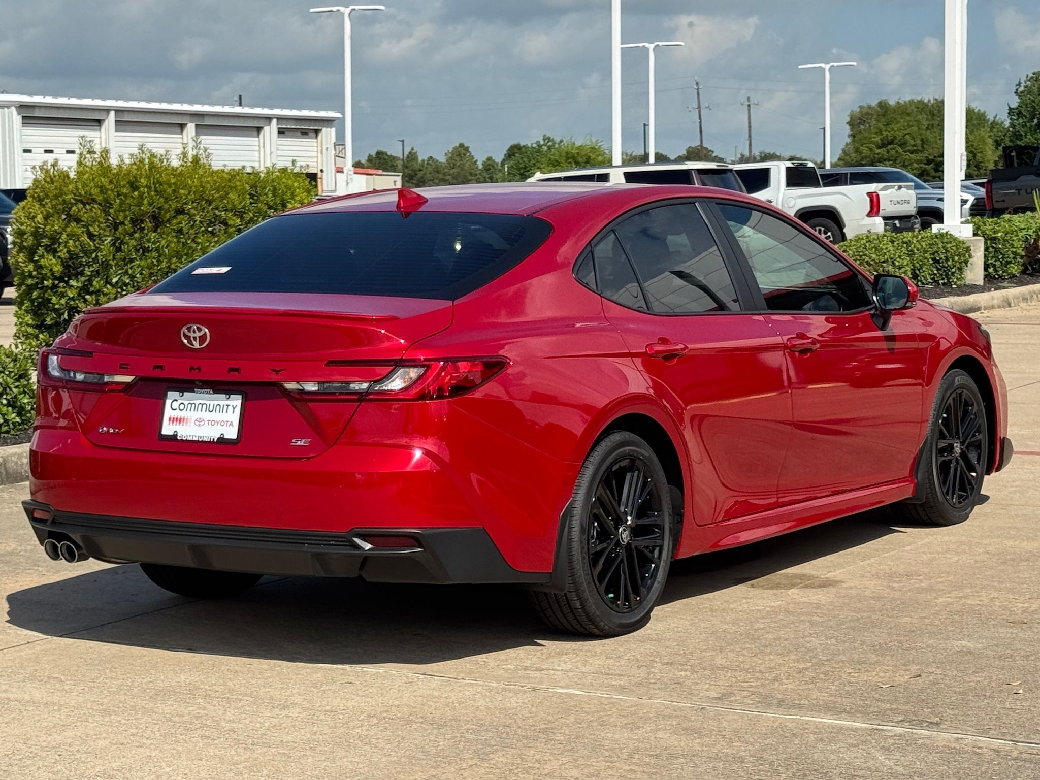 2026 Toyota Camry SE Red at Classic Toyota Galveston