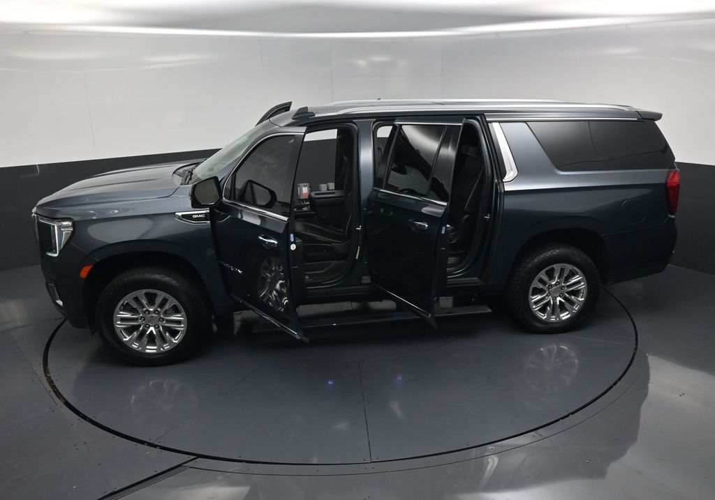 2021 GMC Yukon XL SLT Blue at Bayway Cadillac of The Woodlands