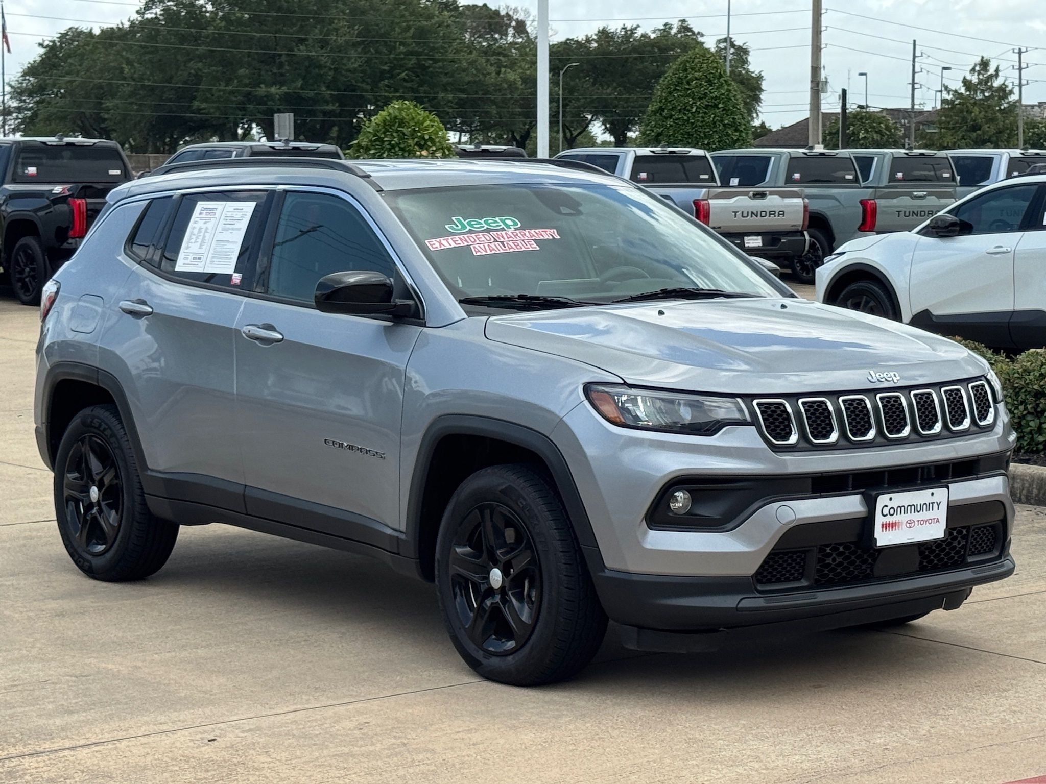 2024 Jeep Compass Latitude Silver at Big Star Chrysler Jeep Dodge Ram 