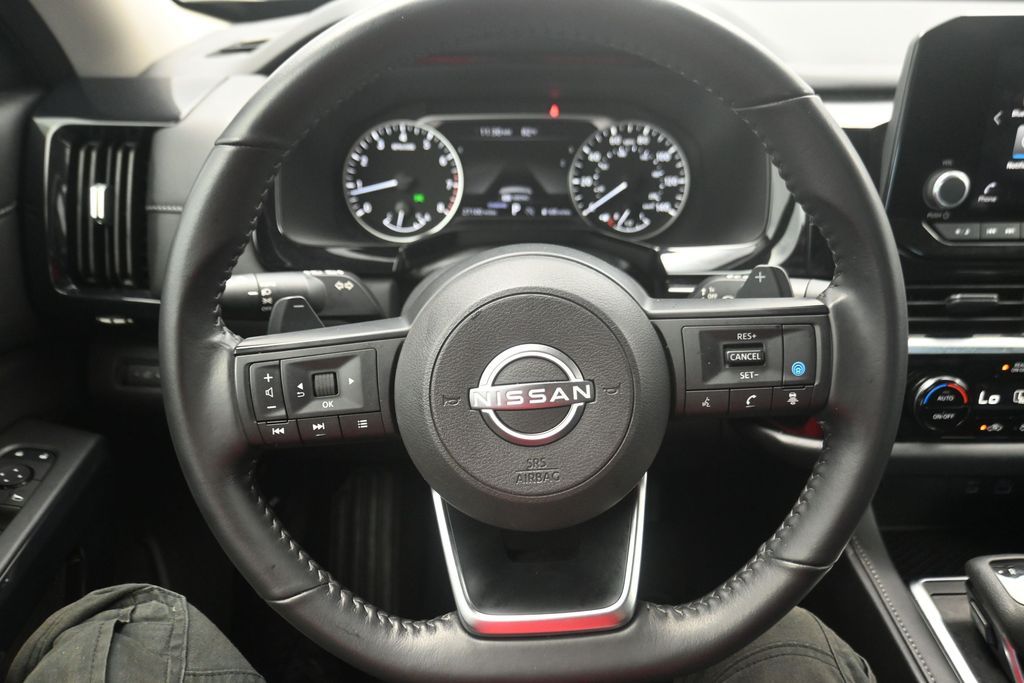 2025 Nissan Pathfinder SV White at Central Houston Nissan