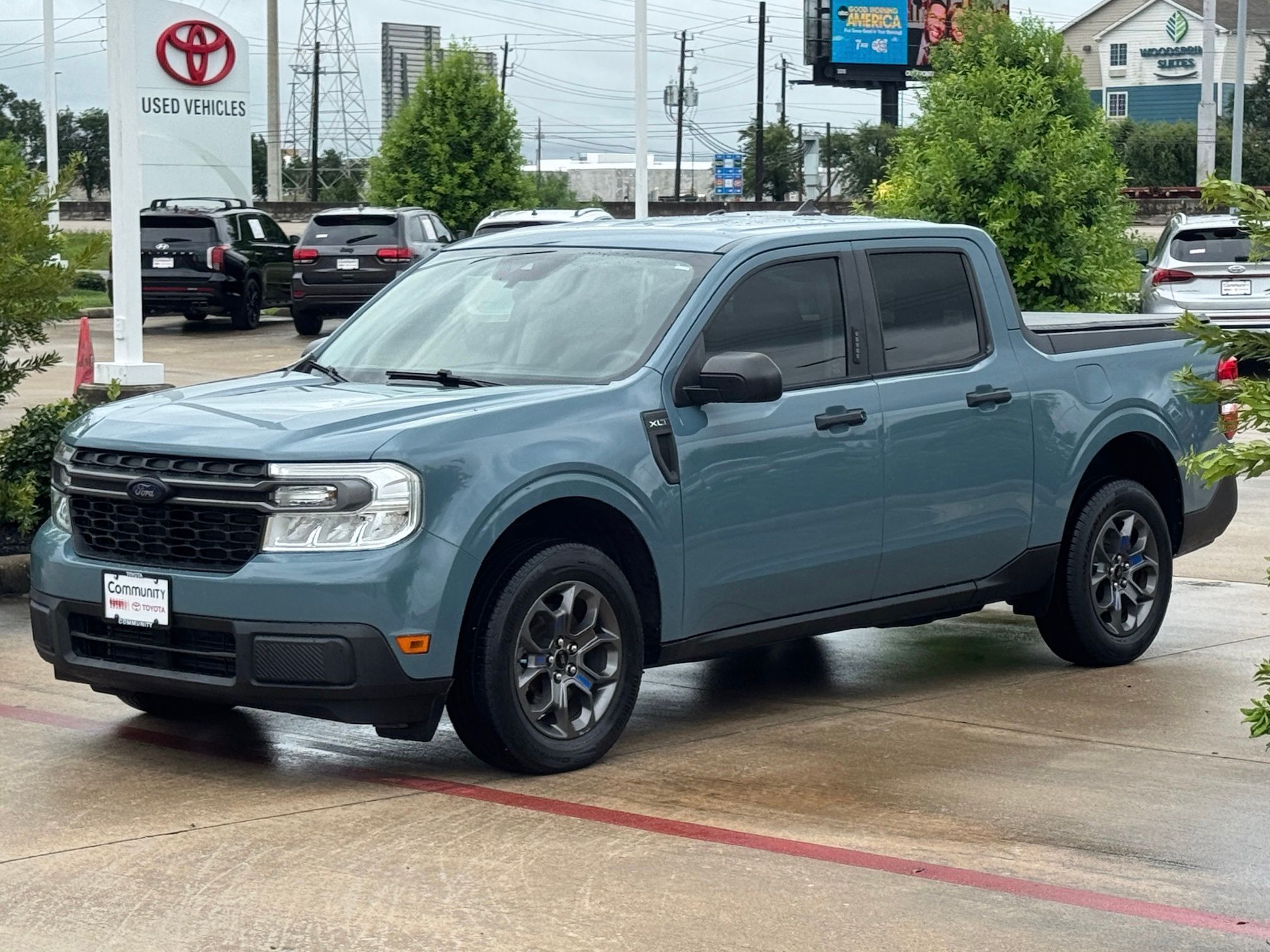 2022 Ford Maverick XLT Blue at DeMontrond Mazda
