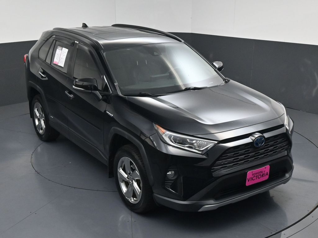 2021 Toyota RAV4 Hybrid Limited Black at Westside Lexus
