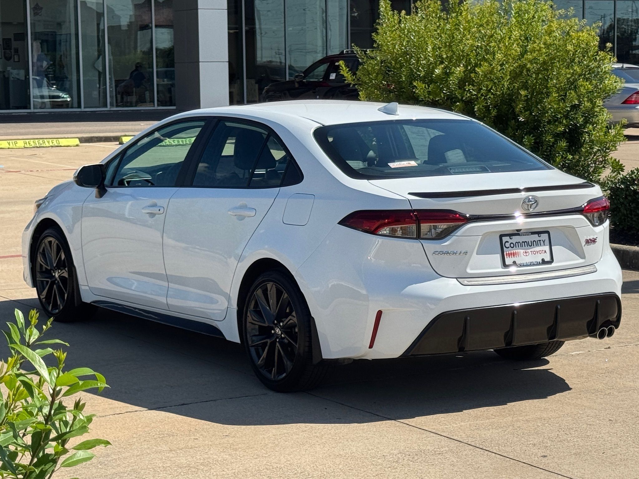 2025 Toyota Corolla XSE White at Traditions Chevrolet