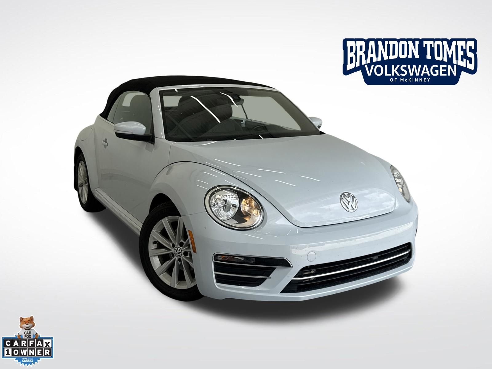 Pure White 2017 Volkswagen Beetle Convertible Front-Wheel Drive 6-Speed Automatic