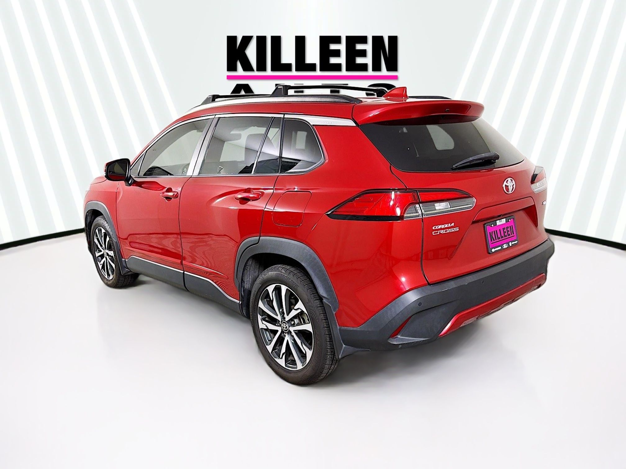 2022 Toyota Corolla Cross XLE Red at Emmons Autoplex