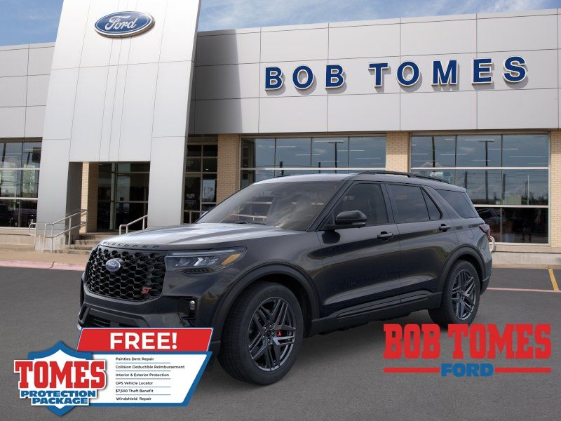 Black Metallic 2026 Ford Explorer SUV / Crossover All-Wheel Drive Automatic