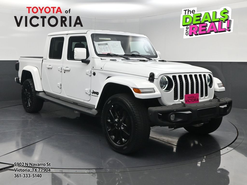 2023 Jeep Gladiator Overland White at Victoria Chrysler Dodge Jeep Ram