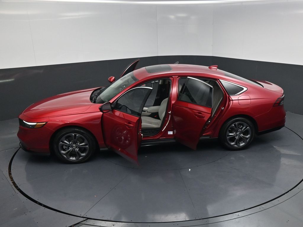 2024 Honda Accord Hybrid EX-L Red at Parkway Family Mazda