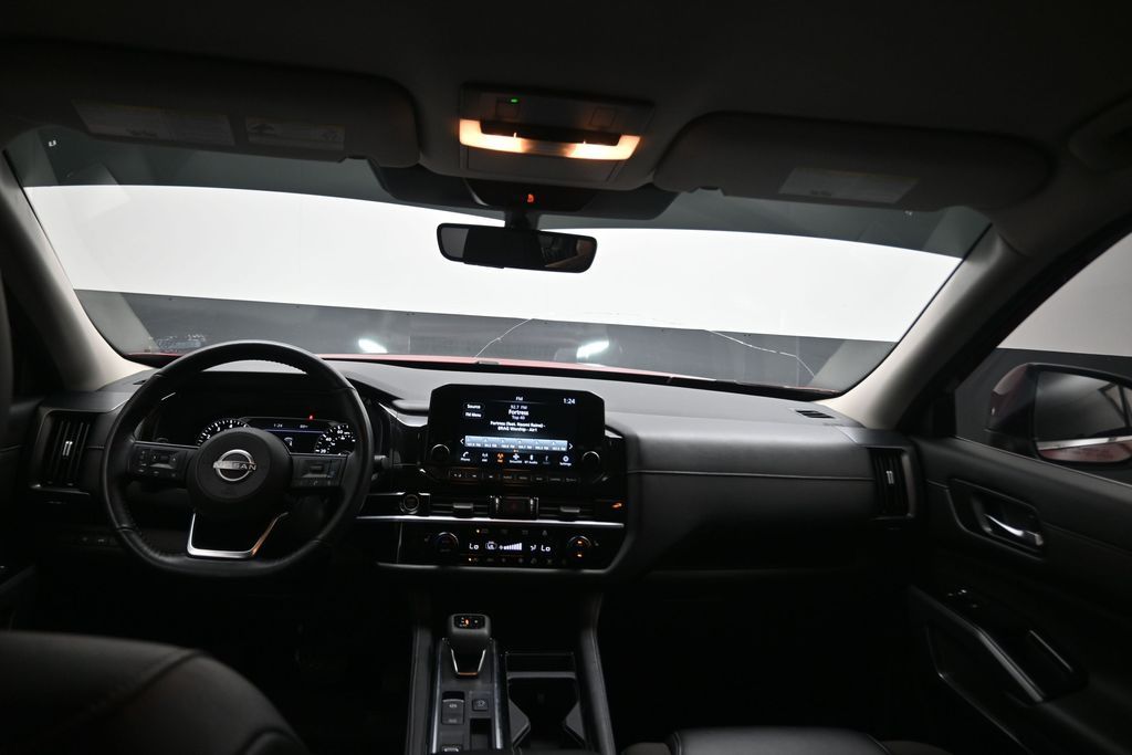 2023 Nissan Pathfinder SL Red at Parkway Family Mazda