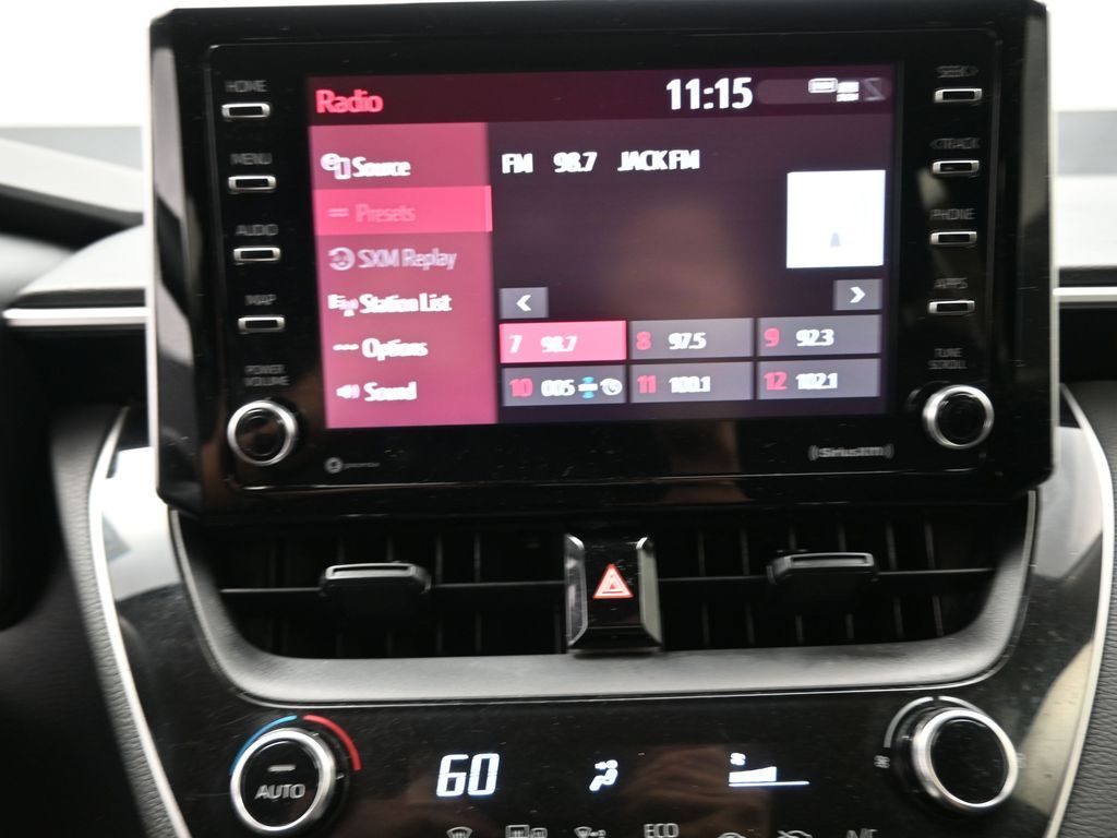 2021 Toyota Corolla LE Red at DeMontrond Auto Country