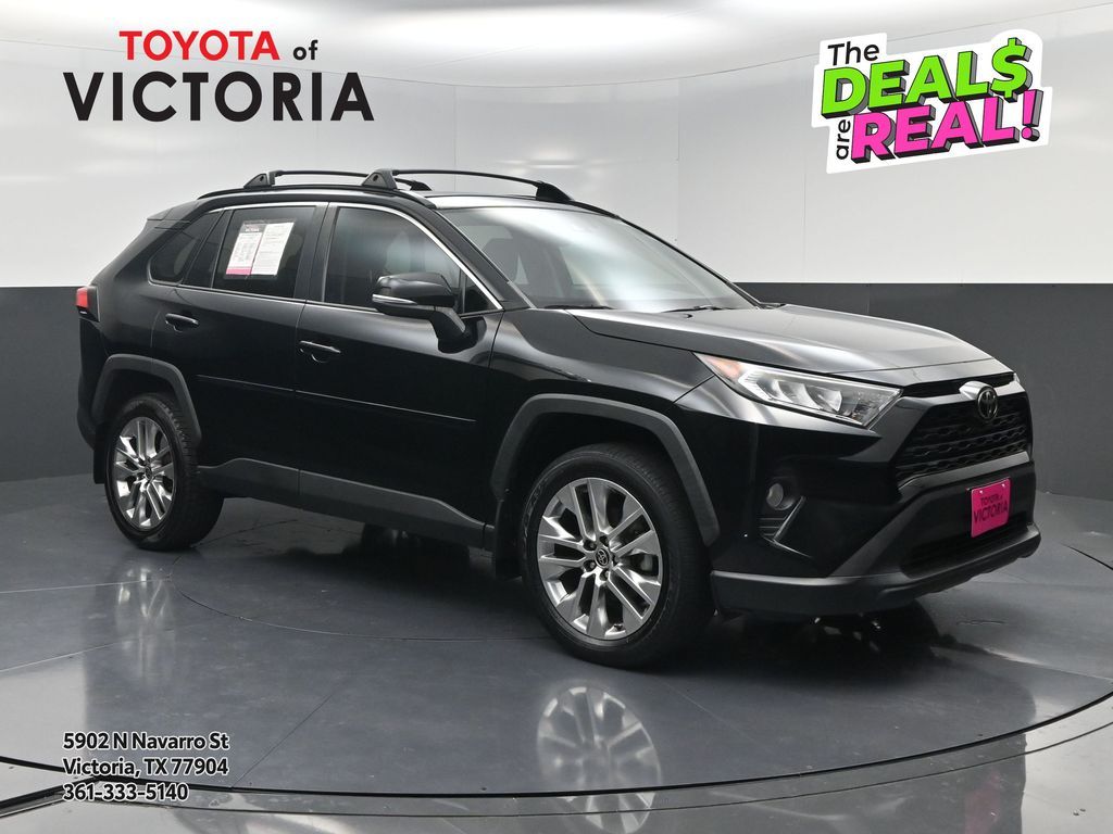 2021 Toyota RAV4 XLE Premium Black at DeMontrond Auto Country