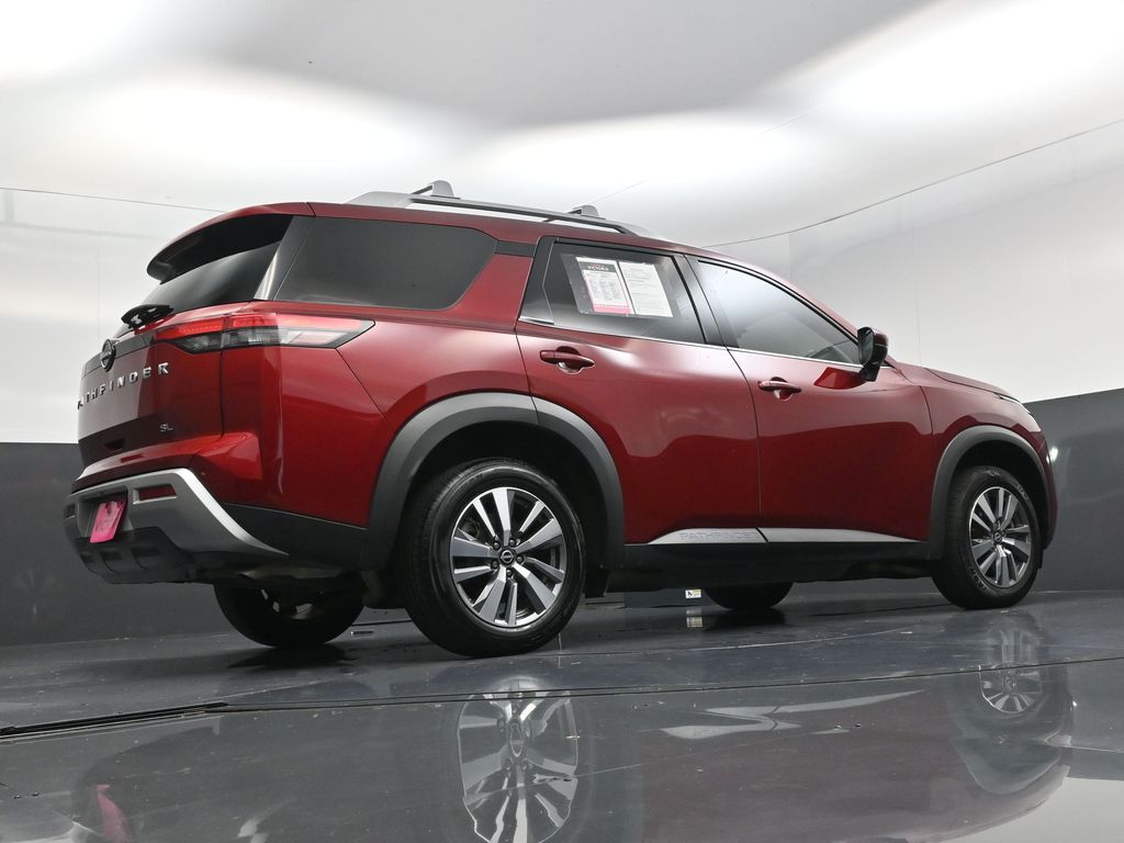 2023 Nissan Pathfinder SL Red at Parkway Family Mazda