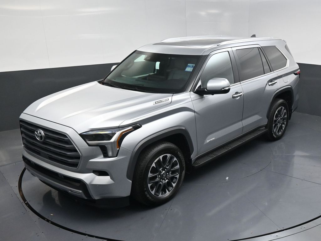 2026 Toyota Sequoia Limited Silver at Classic Toyota Galveston