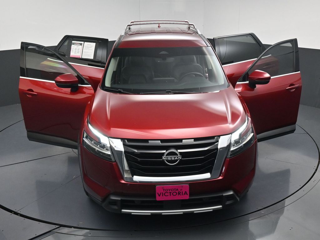2023 Nissan Pathfinder SL Red at Parkway Family Mazda