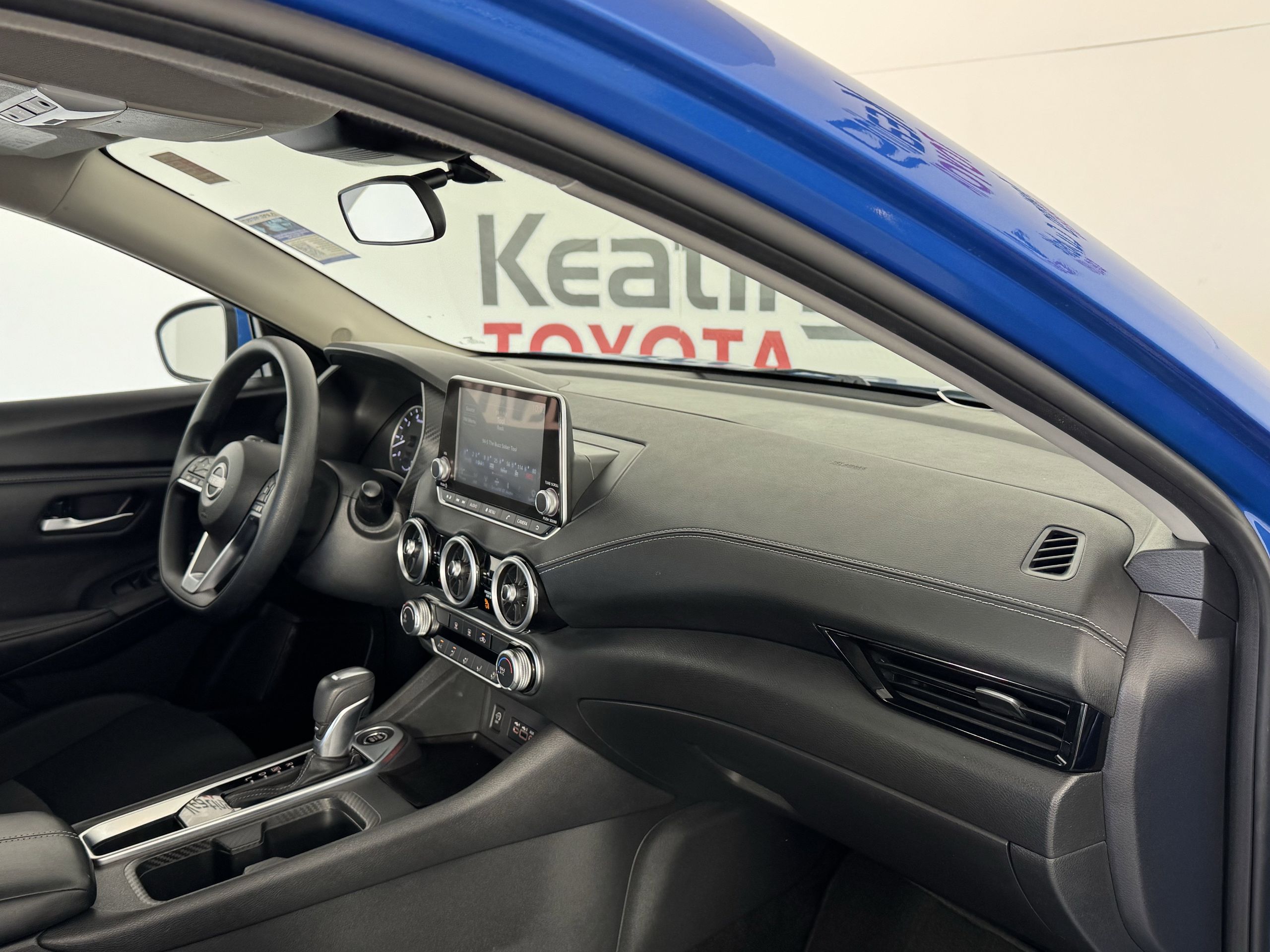 2025 Nissan Sentra SV Blue at Central Houston Nissan