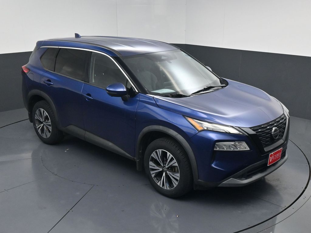 2021 Nissan Rogue SV Blue at Wharton Ford