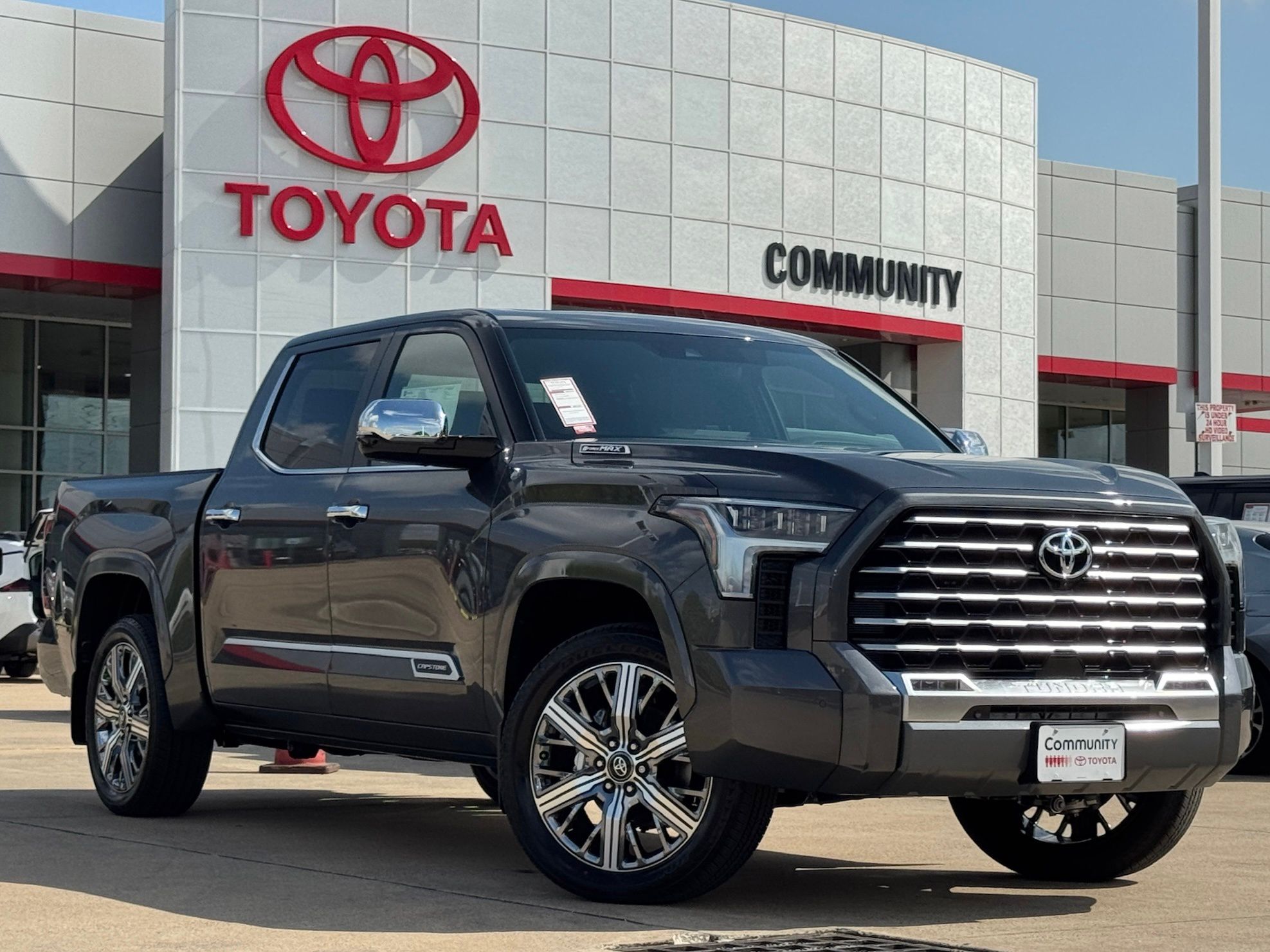 2026 Toyota Tundra Hybrid Capstone Gray at Don McGill Toyota