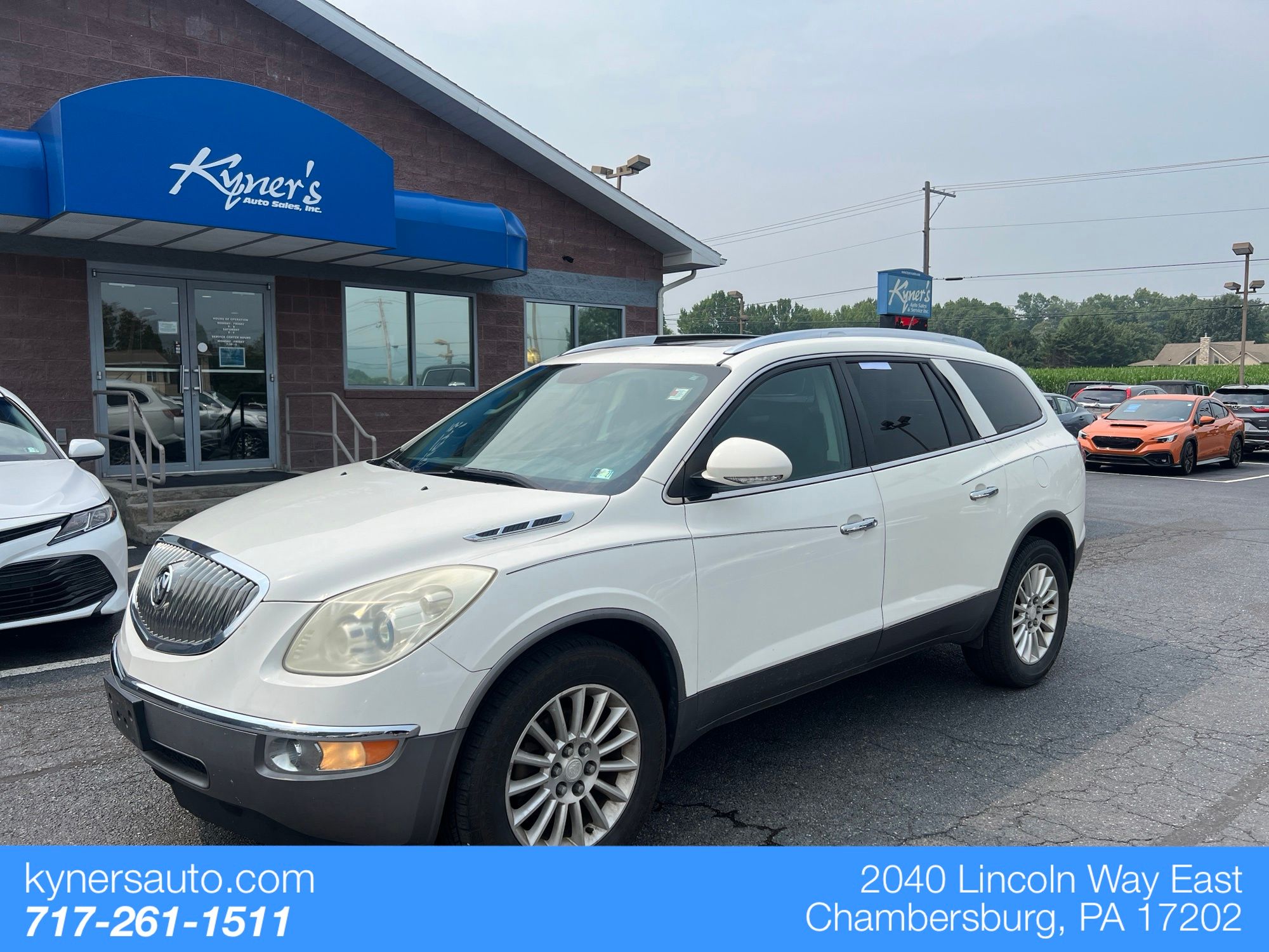 White Opal 2011 Buick Enclave SUV / Crossover 6-Speed Automatic