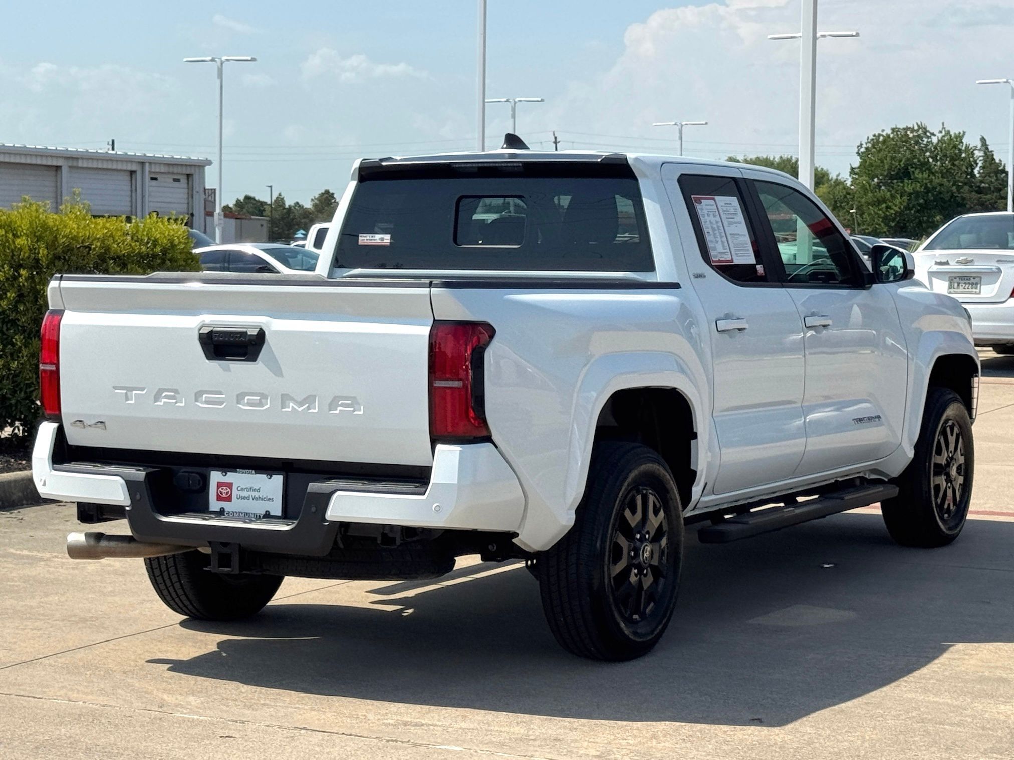 2025 Toyota Tacoma SR5 White at Toyota of Victoria