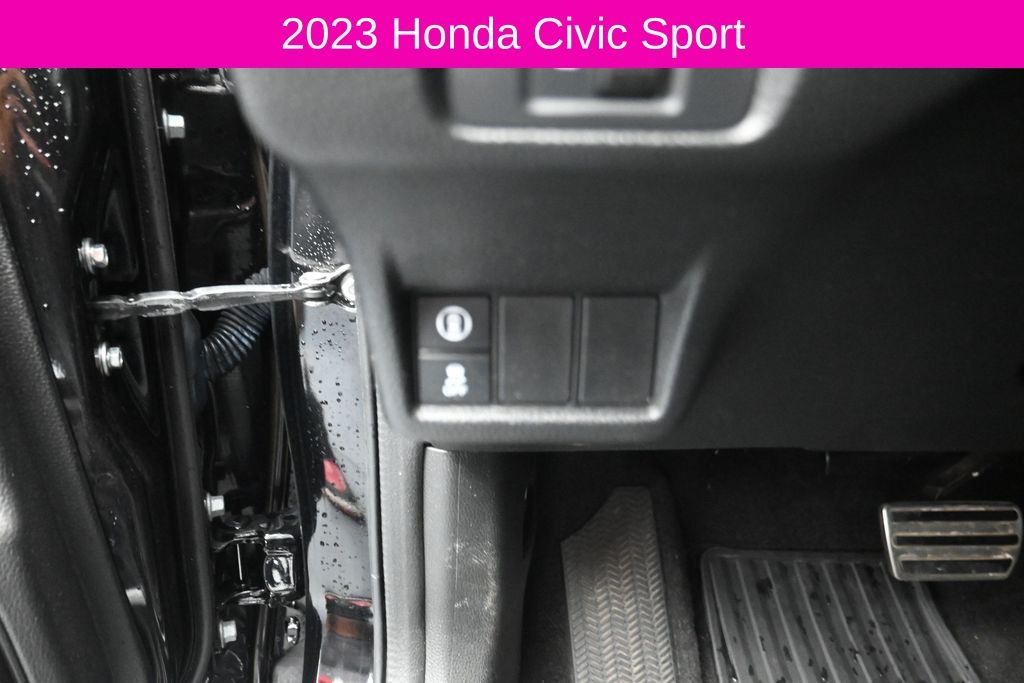 2023 Honda Civic Sport Black at Emmons Autoplex