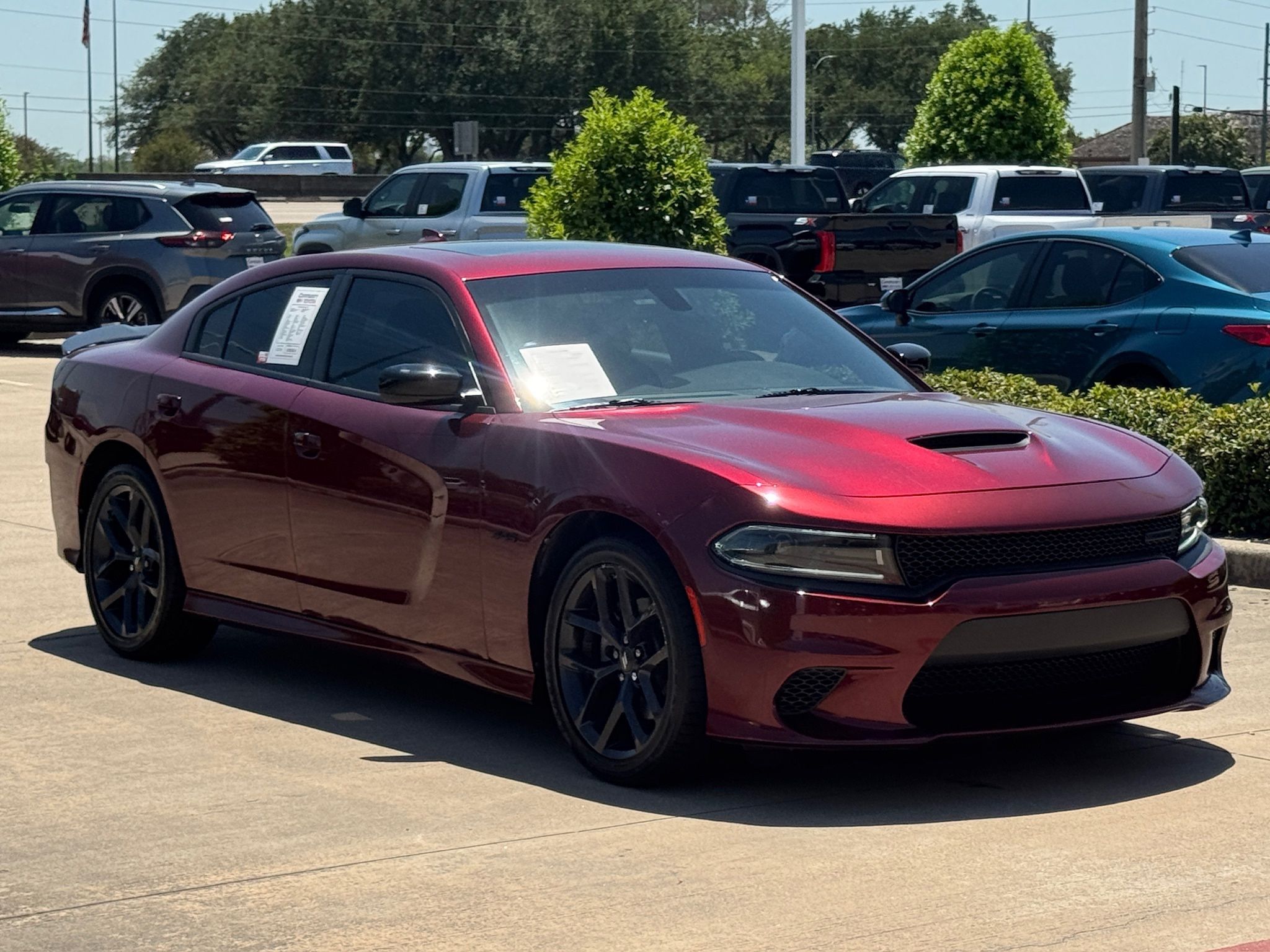 2023 Dodge Charger R/T Red at Wharton Chevrolet GMC