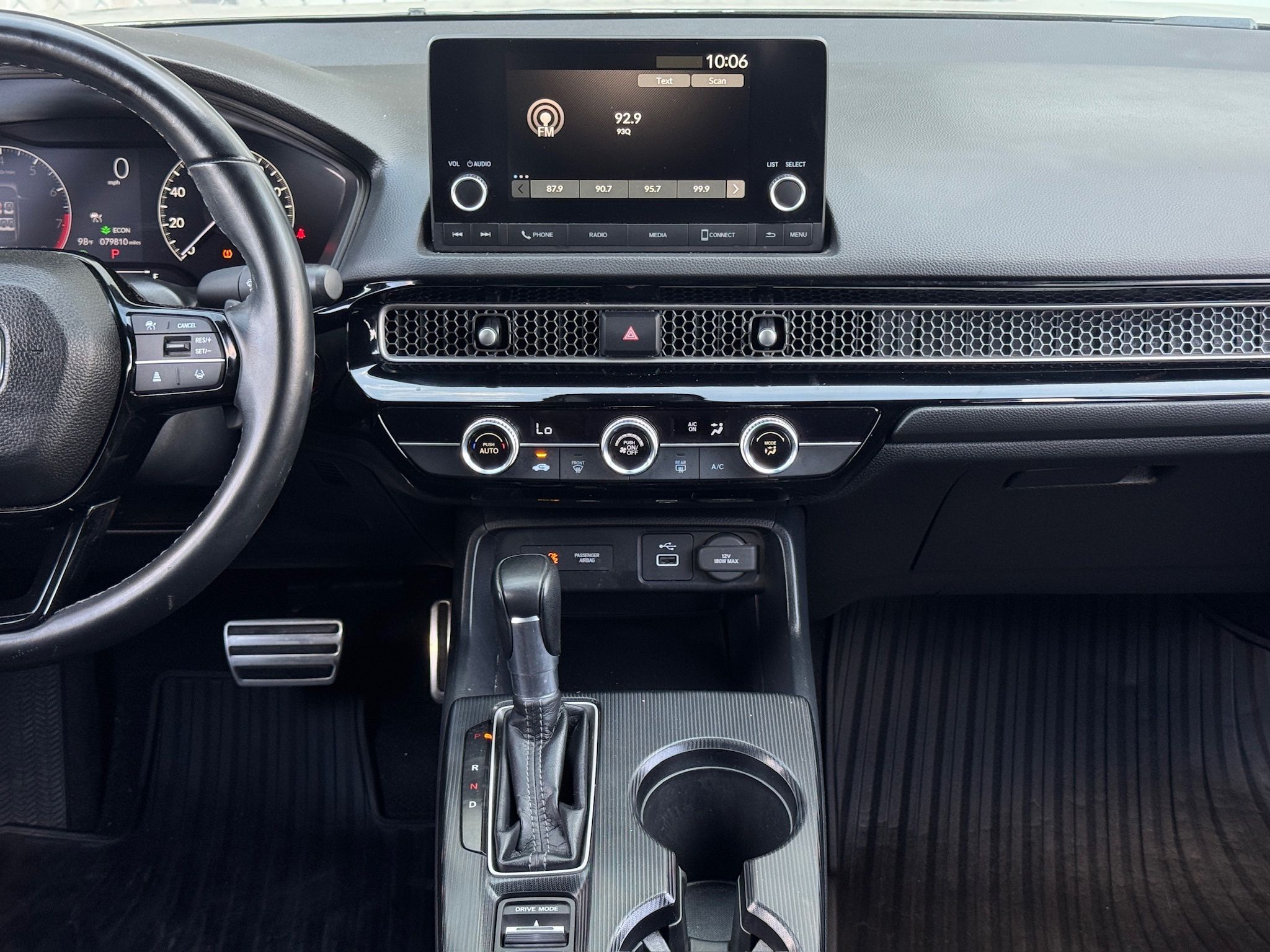 2023 Honda Civic Sport Black at Parkway Family Mazda