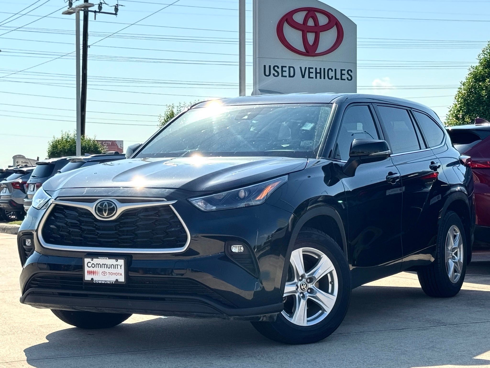 2023 Toyota Highlander LE Black at Don McGill Toyota