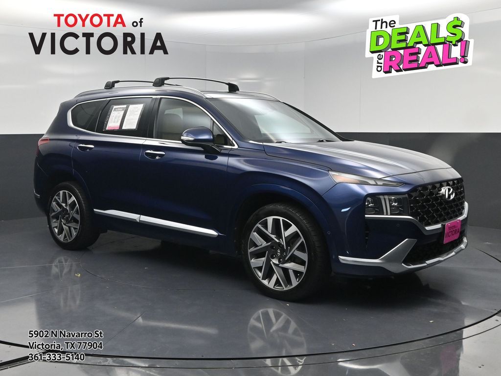 2023 Hyundai Santa Fe Calligraphy Blue at Cook Ford