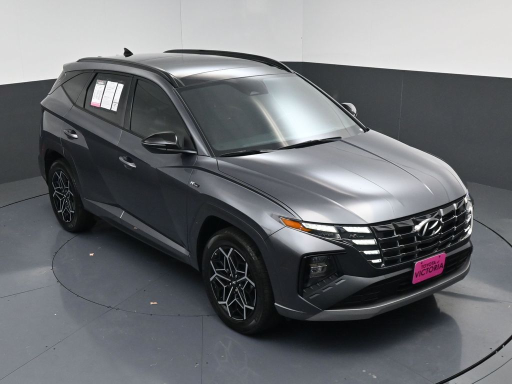 2024 Hyundai Tucson Hybrid N Line Gray at Bayshore Chrysler Jeep Dodge Ram