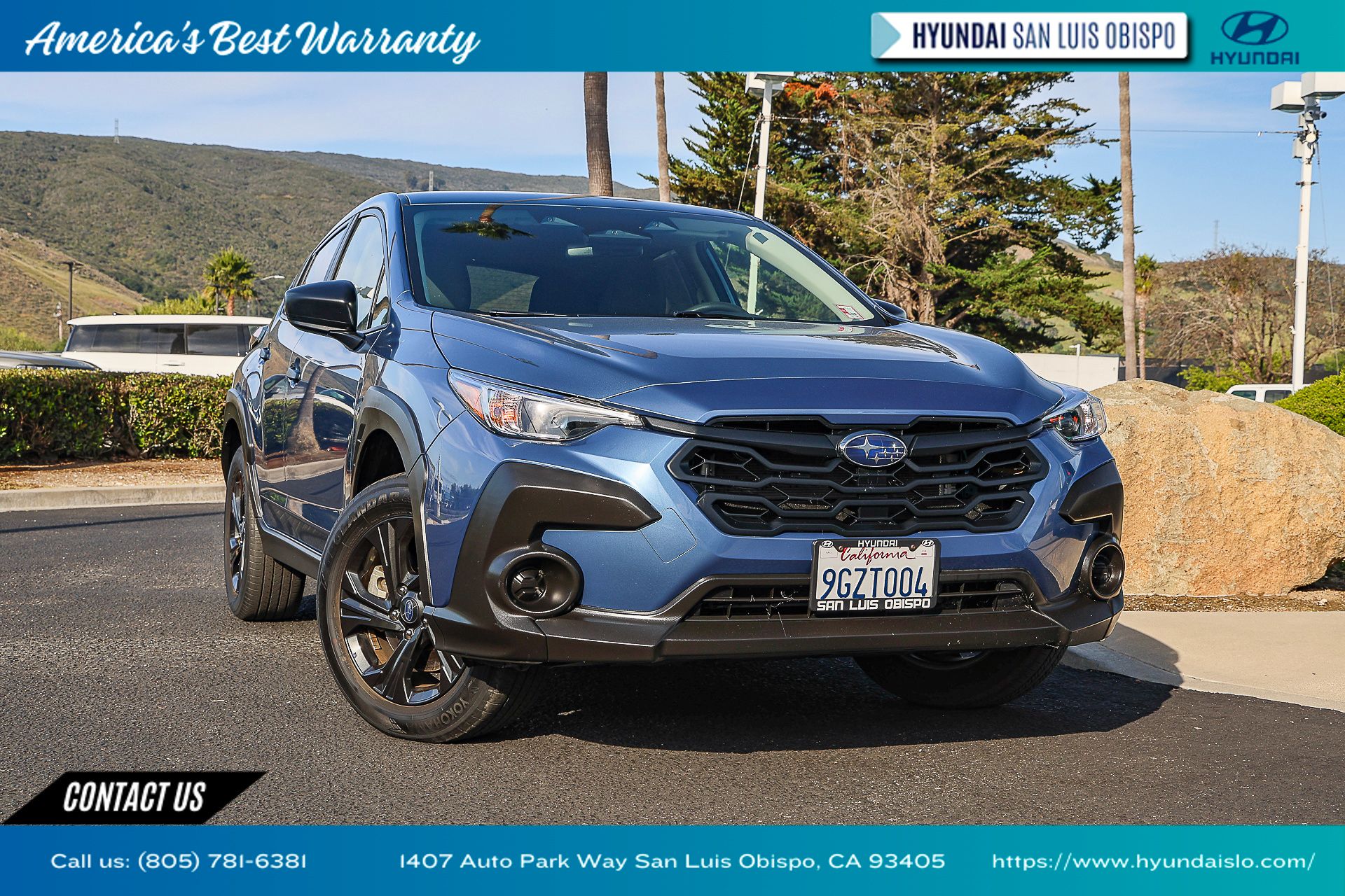 Horizon Blue Pearl 2024 Subaru Crosstrek AWD SUV / Crossover All-Wheel Drive Continuously Variable Transmission