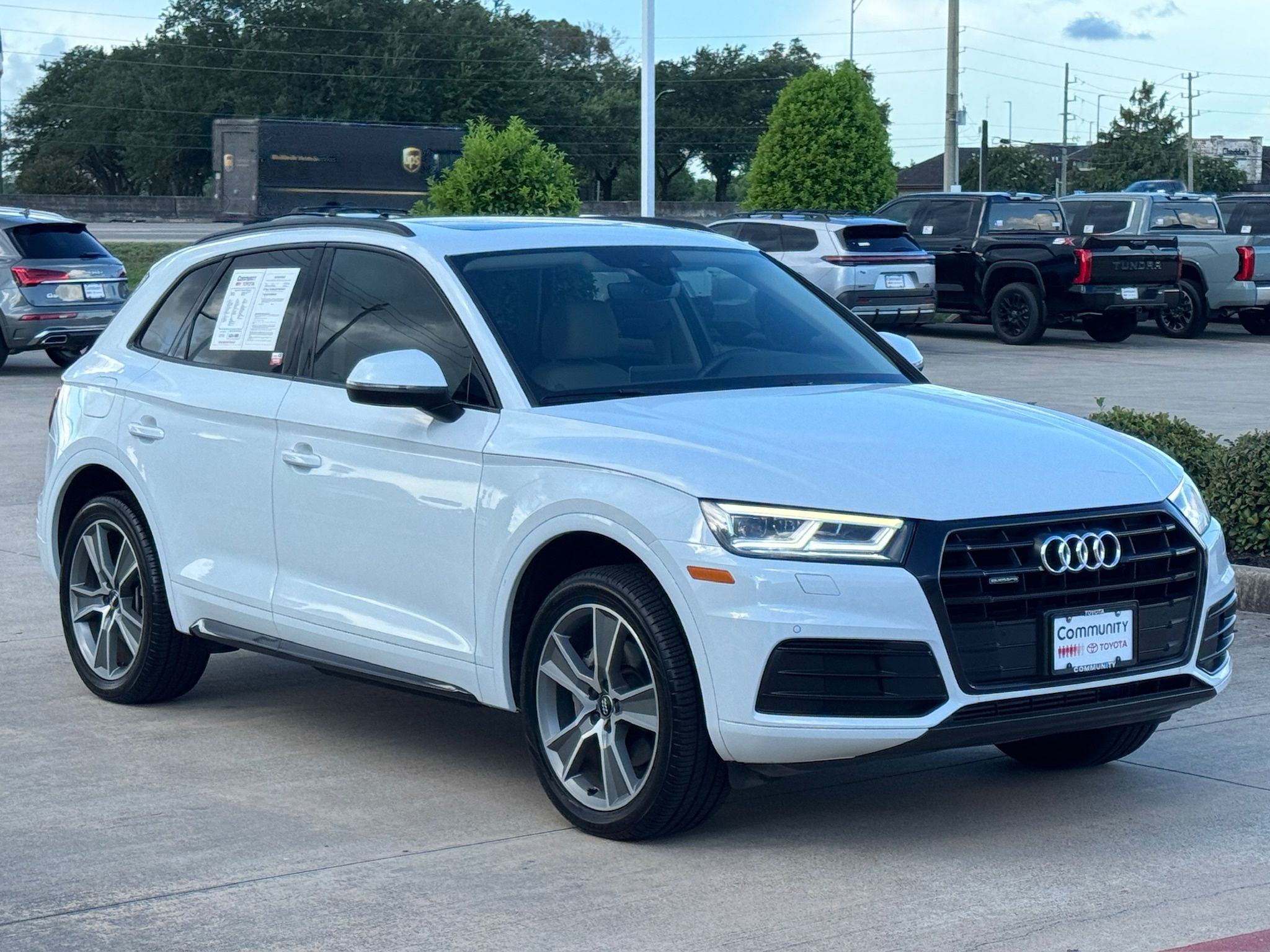 2019 Audi Q5 2.0T Premium Plus White at Ultimate Motorsports