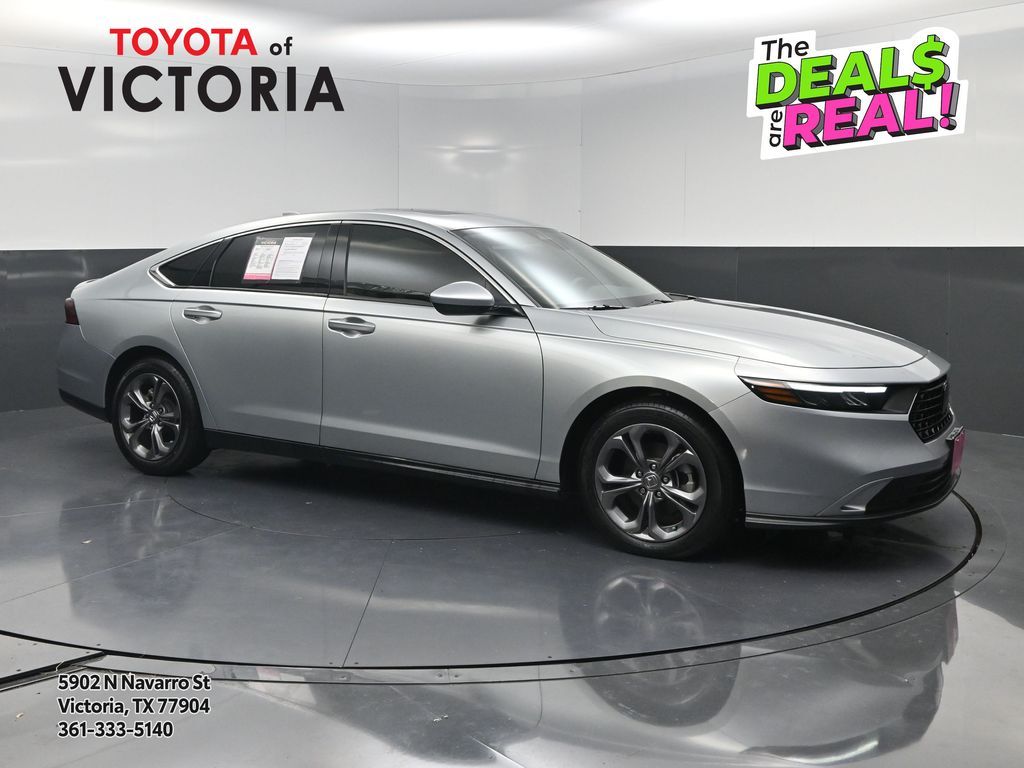 2024 Honda Accord EX Silver at Classic Elite Chevrolet Sugar Land