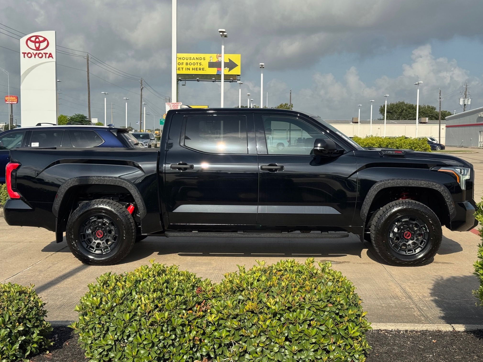 2026 Toyota Tundra Hybrid TRD Pro Black at Classic Toyota Galveston