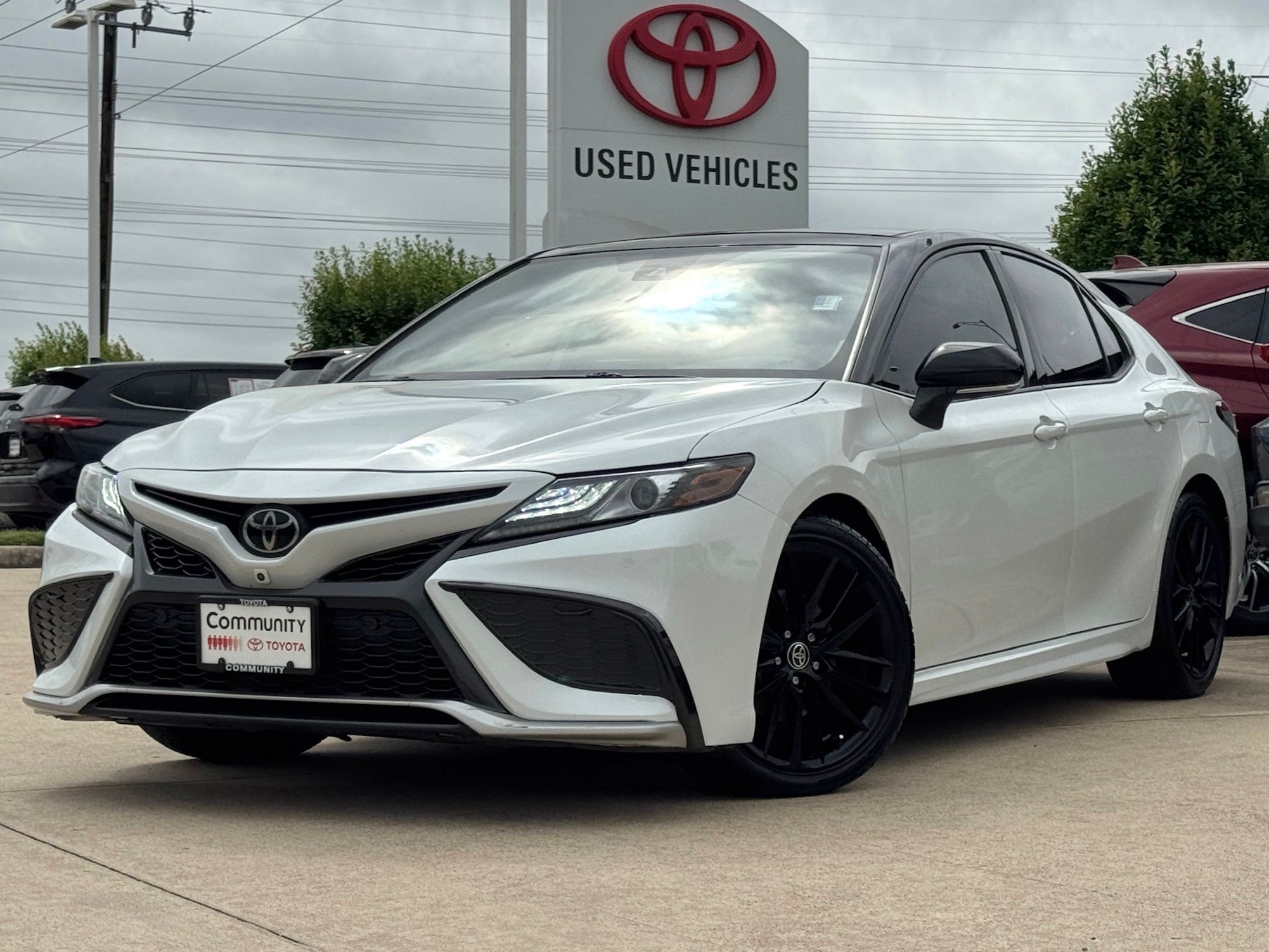 2023 Toyota Camry XSE V6 Beige at Classic Elite Chevrolet Sugar Land