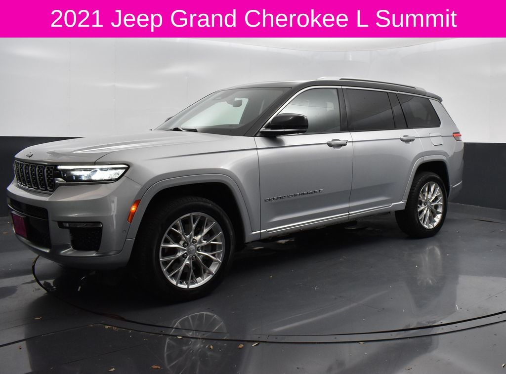 2021 Jeep Grand Cherokee L Summit Silver at Victoria Chrysler Dodge Jeep Ram