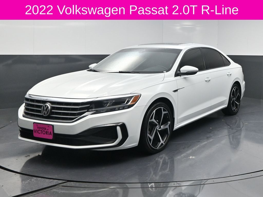 2022 Volkswagen Passat 2.0T R-Line White at Durrett Motor Company