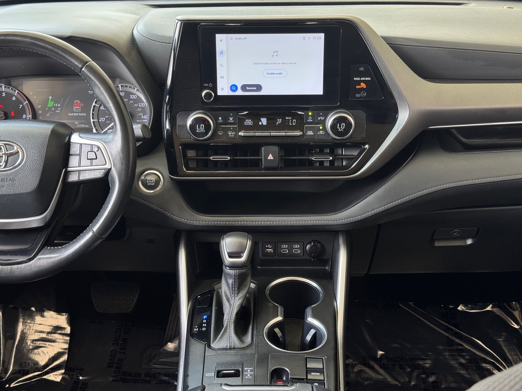 2023 Toyota Highlander LE Black at North Houston Mitsubishi