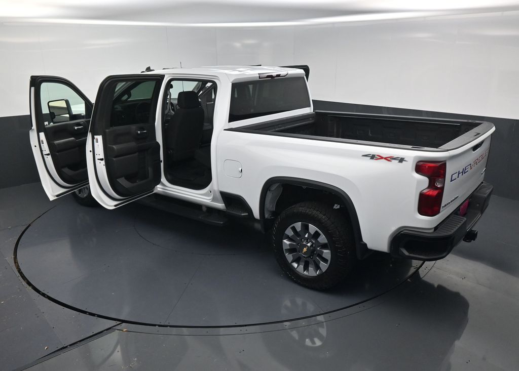 2023 Chevrolet Silverado 2500HD Custom White at DeMontrond Auto Country