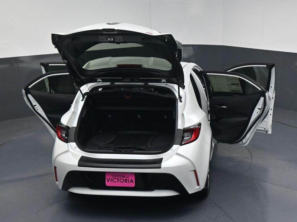 2026 Toyota Corolla Hatchback SE White at Toyota of Victoria