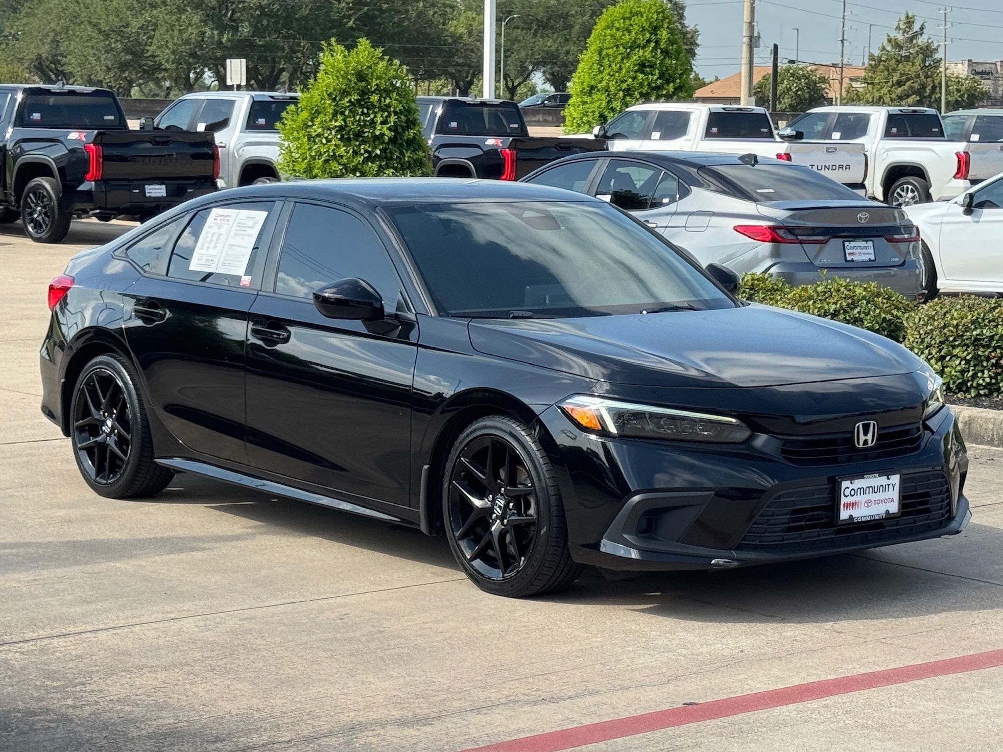 2023 Honda Civic Sport Black at Parkway Family Mazda