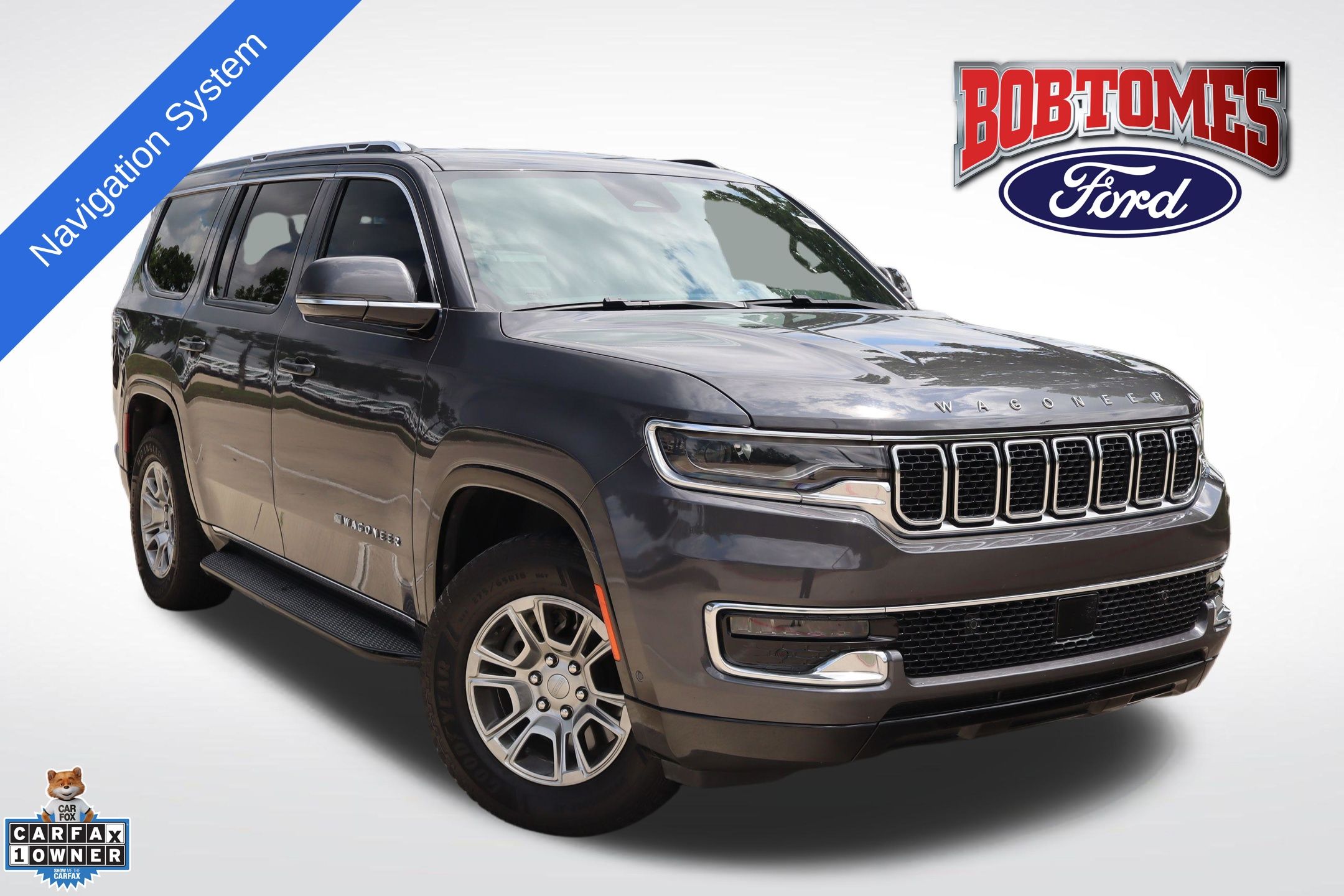 Baltic Gray Metallic Clearcoat 2022 Jeep Wagoneer Series I RWD SUV / Crossover 4X2 8-Speed Automatic