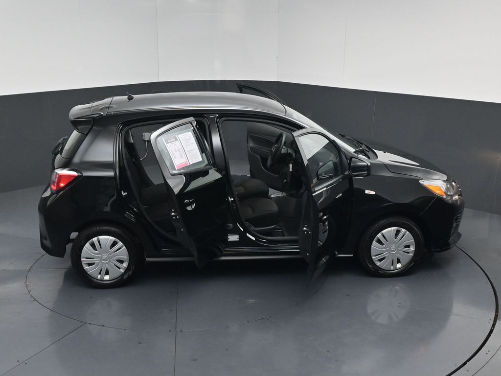 2024 Mitsubishi Mirage ES Black at North Houston Mitsubishi