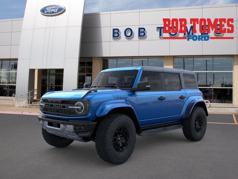Blue Metallic 2026 Ford Bronco Raptor SUV / Crossover Four-Wheel Drive Automatic